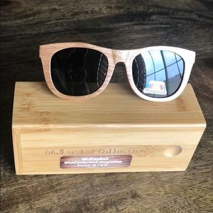 Wooden sunglasses handmade Polarized